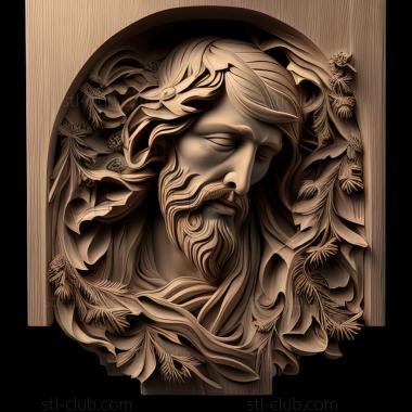 3D model st jesus (STL)